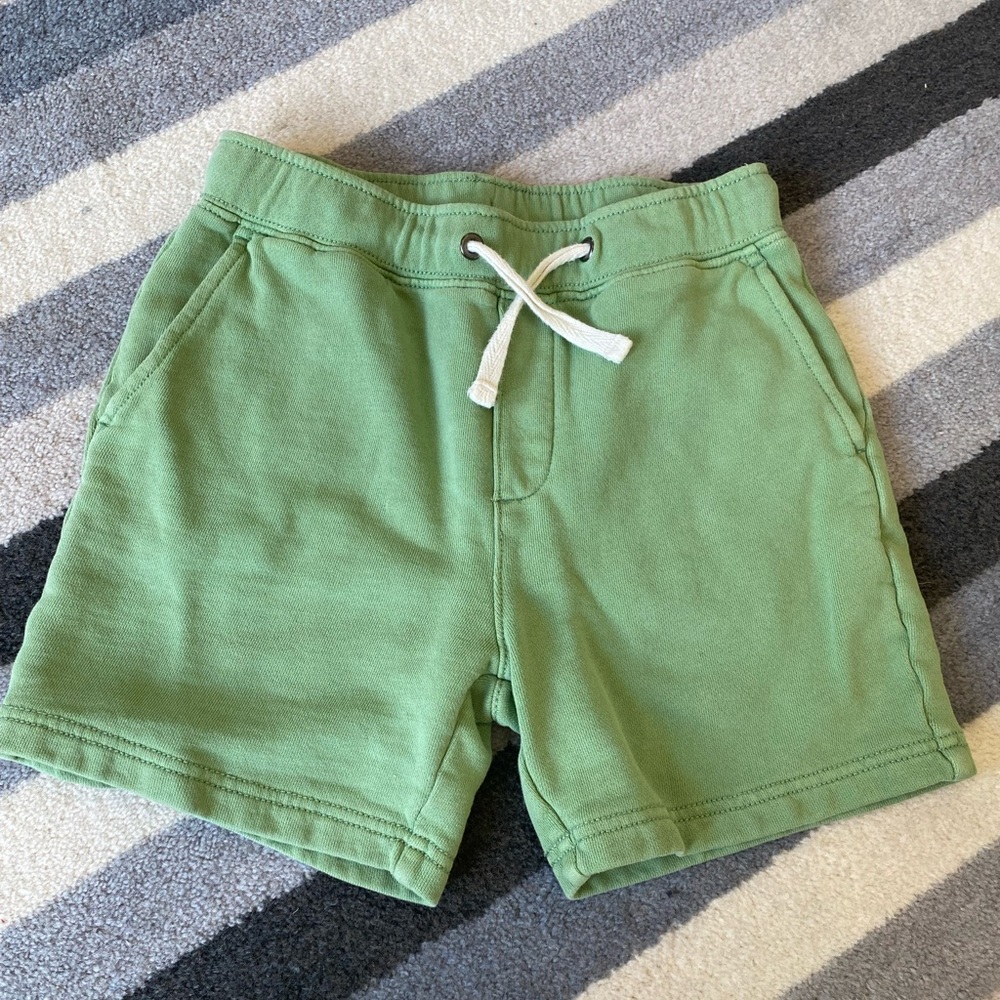 JCrew crewcuts boy shorts; Size S, 6-7 in green.